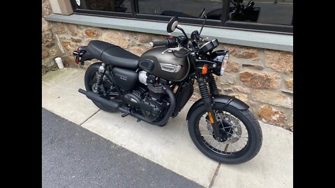 20 Triumph Bonneville T100 Black T971440