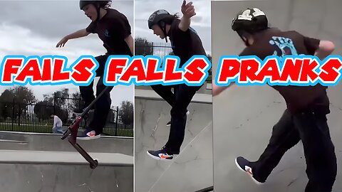 FUNNY FALLS, FAILS AND PRANKS COMPILATION 40