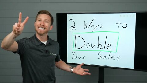 2x Your Sales? The ONLY 2 Ways To DOUBLE Your Income in Roofing Sales