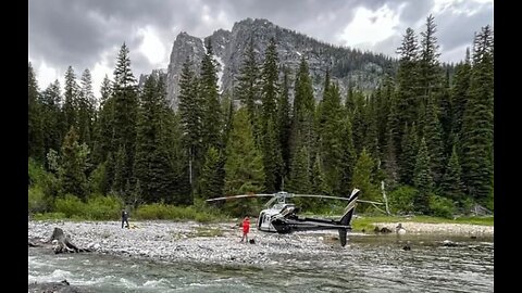 FRIDAY FUNNY - NPS SAYS HELICOPTER ILLEGALLY LANDS IN GRAND TETON NP FOR A PICNIC