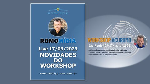 NOVIDADES DO WORKSHOP ACUROMO - LIVE 16/03/23