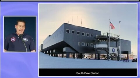 SOUTH-POLE - ANTARCTICA - POWERPLANT & EarthQuake Machine exposed