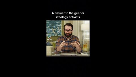 Matt Walsh exposes Trans Gender ideology