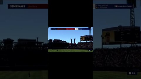 MLB The Show 22 Dwight Evans Homerun Derby #shorts