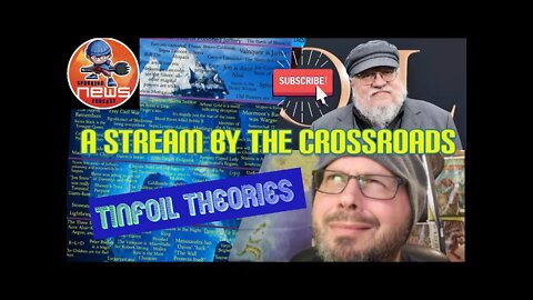 Talking ASOIAF Iceberg Theory Chart on A Stream By The Crossroads