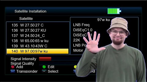 How To Add A Satellite, And A Transponder - Free Satellite TV Free To Air