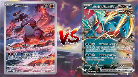 Pokemon TCG Live Groudon Claydol VS Roaring Moon EX!!