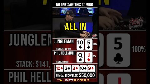 ABSURD Ending to this Hand vs. Phil Hellmuth