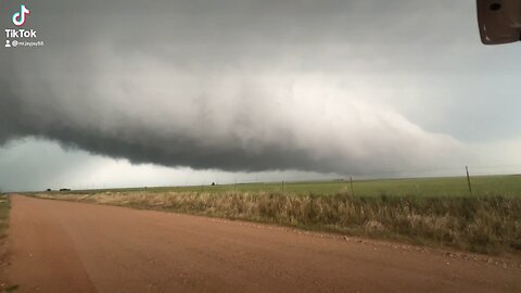 Tornado warned thunderstorm