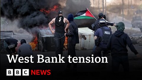 Support for Hamas grows in occupied West Bank BBC News #BBCNews