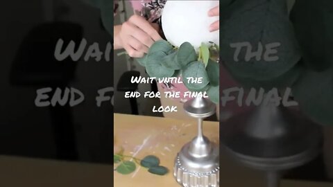 DIY How To Make An Artificial Flower Arrangement 😯 #thriftstore #shorts