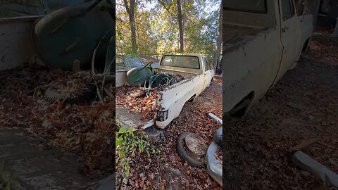 Junkyard Searching for a In-line 6 engine. #truck #mechanic #auto #automobile