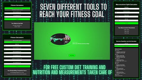 7 Free Tools to Achieve Your Fitness Goals | Custom Diet, Training Nutrition & Measurement Solutions