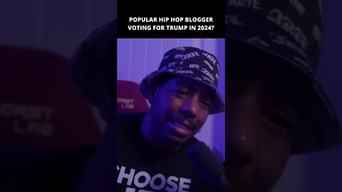 Popular hip hop bloggers says he’s voting for trump…watch how white liberal reacts!