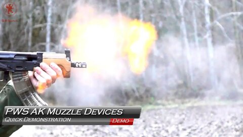 PWS AK Muzzle Devices Short Demonstration