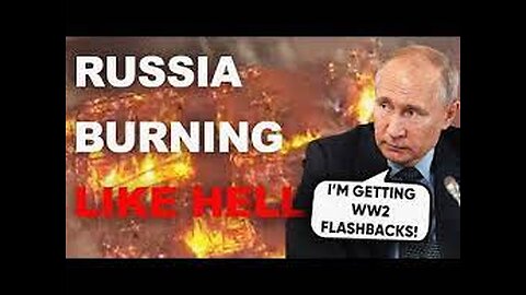 Russia is Burning. Ukraine attacks