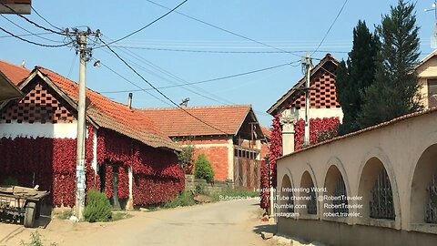 Location - secret ! The secret Paprika village in Europe, local people don't allow filming