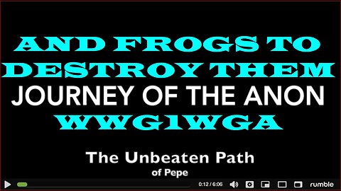 An Anon's journey, path of the Pepe connects you to the Universe!