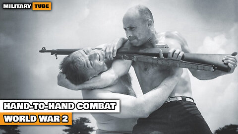 How often did hand-to-hand combat happen in World War 2?