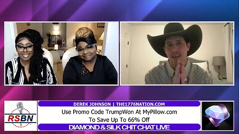 Diamond and Silk Chit Chat Live: Derek Johnson Is Back 11/16/22