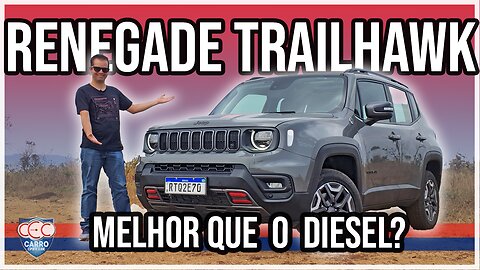 Teste: Jeep RENEGADE TRAILHAWK 2023 mais bonito, mas sem Diesel