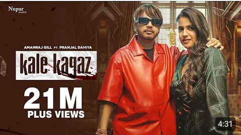 kala kagaz(official Harayana song)||Pranjal Dhaiya,Shiva choudhary||