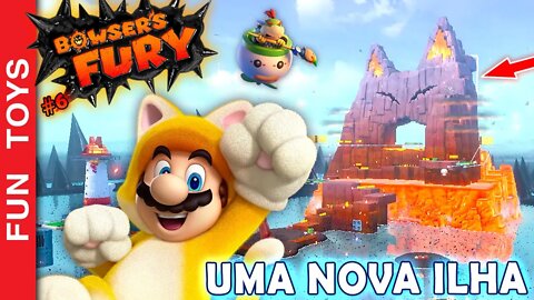 🔥 BOWSER's FURY - ABRIMOS UMA NOVA ILHA na CONTINUAÇÃO deste jogo INCRÍVEL! Rumo a 100 sóis #6 PT-BR