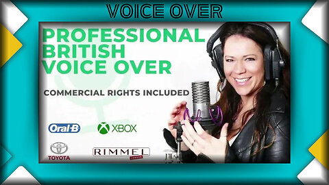 Provide a Female British Voice Over Professional Standard