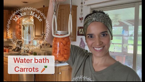 Canning carrots the Amish way