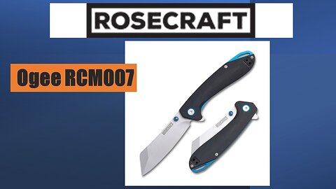 RoseCraft Blades Ogee RCM007