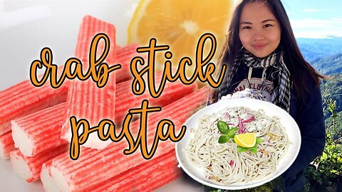 Quick and Easy CRAB STICK PASTA