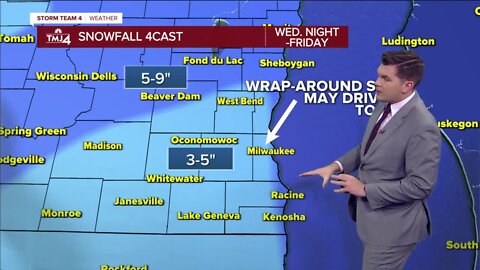 Winter storm arrives, Winter Storm Warning to take effect