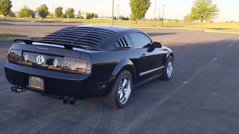 2008 Ford Mustang Volvo Black Walk-Around Cammed Like Exhaust