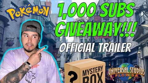 1,000 SUBSCRIBER POKEMON GIVEAWAY!!! (Official Video Trailer)