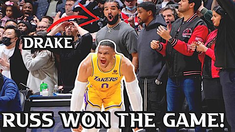 RUSS WAS TOO CLUTCH! LAKERS at RAPTORS | FULL GAME HIGHLIGHTS REACTION