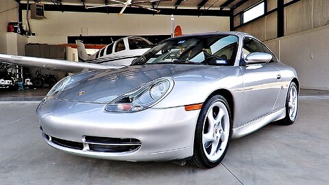 2001 Porsche 911 Carrera 4 Roadster 3.6L H6 Tiptronic Automatic Paddle Shift Arctic Silver