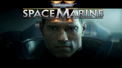 Arnold Schwarzenegger is a Primaris Space Marine | Warhammer 40k: Space Marine 2 [Deepfake + RVC]