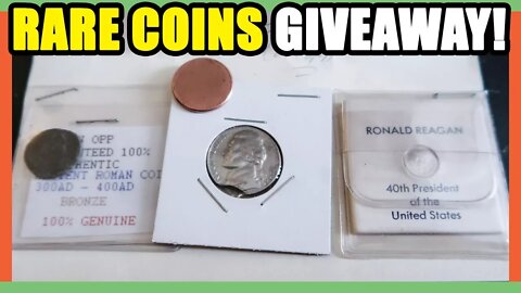 RARE ERROR COINS WORTH MONEY!! COIN OPP COIN GIVEAWAY!!