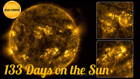 133 Days on the Sun: A Captivating Solar Journey || NASA Videos