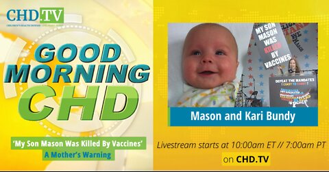 ‘My Son Mason Was Killed by Vaccines’ — A Mother's Warning