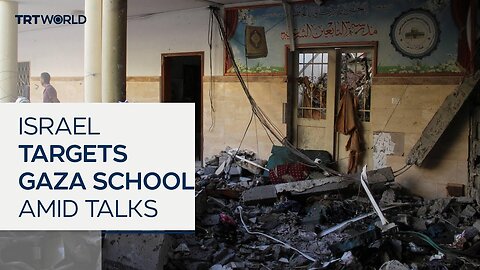 Israeli army strikes another Gaza school killing several people