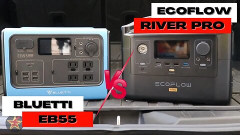 Bluetti EB55 vs Ecoflow River Pro