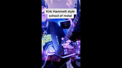 School of metal Kirk Hammett exercise