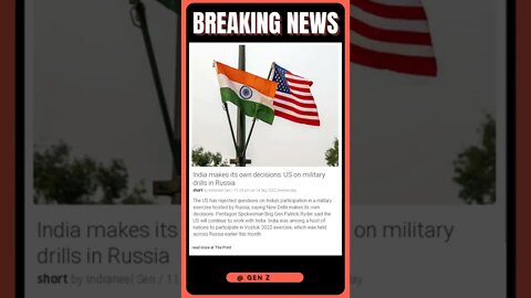 Latest Headlines | India makes its own decisions: US on military drills in Russia | #shorts #news