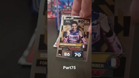 Topps Turbo Attax 2022 F1 Formula1 epic trading card opening best exclusive unboxing