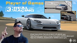 Player of Games: Real Racing 3 Update 12.7: START BUILDING THE GOLD BACK UP ABOVE 300!