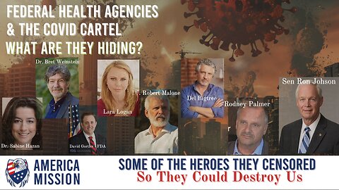 Federal Health Agencies & COVID Cartel: Sen Johson Plea4 WBs