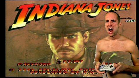 Indiana Jones' Greatest Adventures on Super Nintendo SNES 1994!