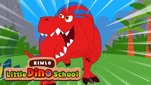 Tyrannosaurus Rex Song | T-Rex Song | Dinosaur Song | Kiwlo Dinosaurs for Kids