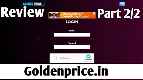 Review || Goldenprice part 2/2 || Did I get 0.002 bch into my wallet? || withdrawal process